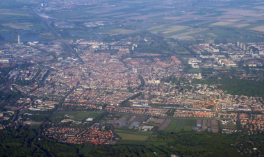 luchtfoto haarlem