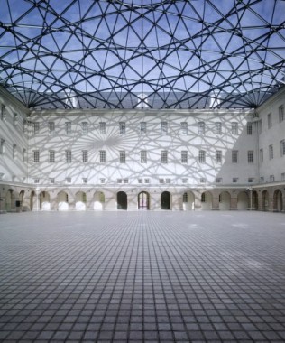 Binnenplaats Scheepvaartmuseum