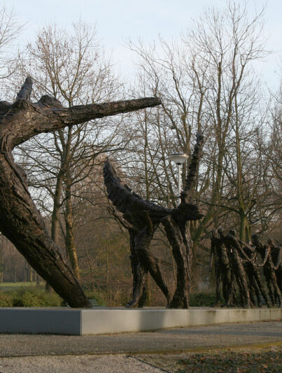 Het Nationaal Monument Slavernijverleden in het Oosterpark in Amsterdam