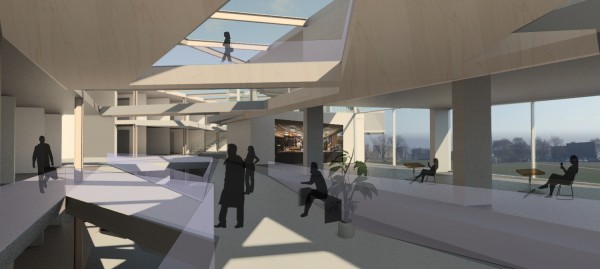 Render Mariniersgebouw, Amsterdam