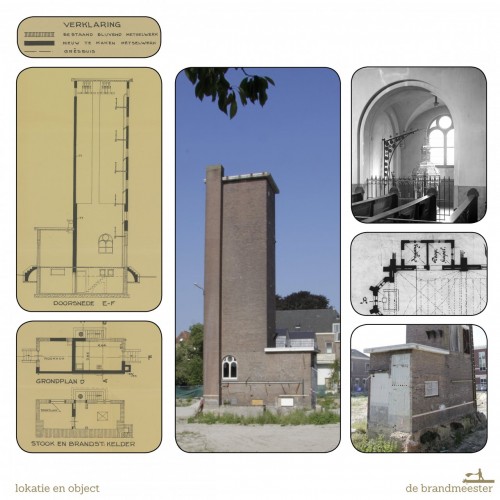 Brandslangendroogtoren, Leiden Foto: De Brandmeester