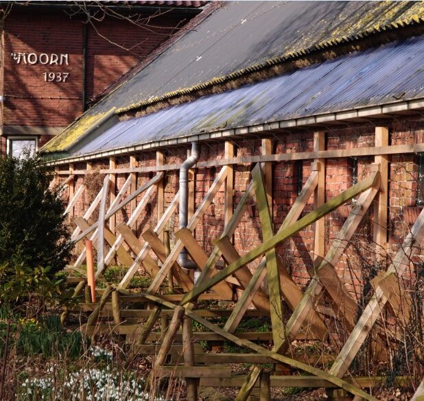 Boerderij Groningen gestut na aardbevingsschade