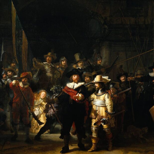 De Nachtwacht in het Rijksmuseum
