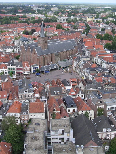 De binnenstad van Amersfoort