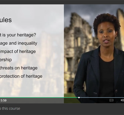 MOOC erfgoed