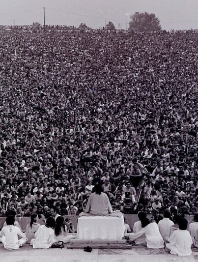 Openingsceremonie Woodstock