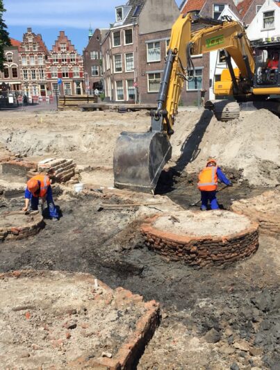 Opgraving Garenmarkt, Leiden