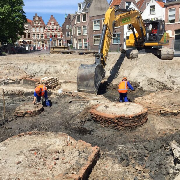 Opgraving Garenmarkt, Leiden