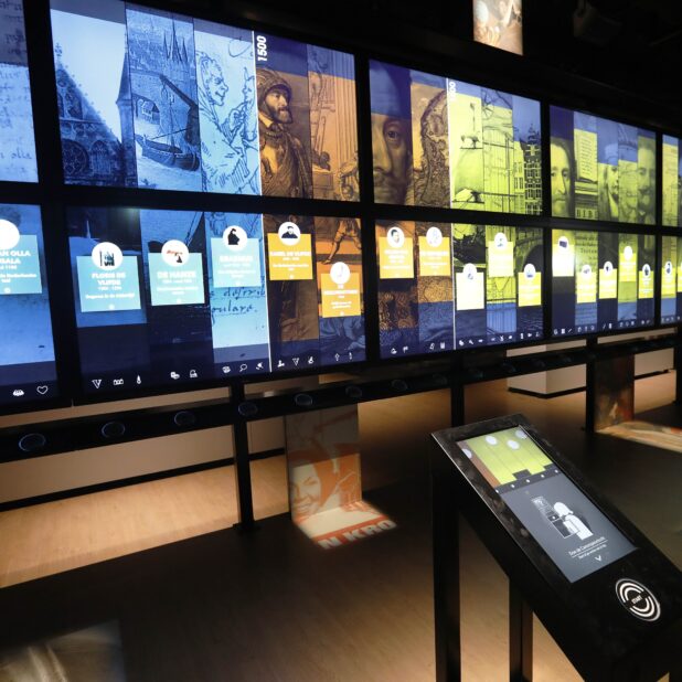 Canon van Nederland in het Nederlands Openluchtmuseum in Arnhem