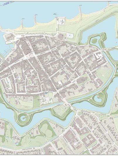 Kaart Zaltbommel