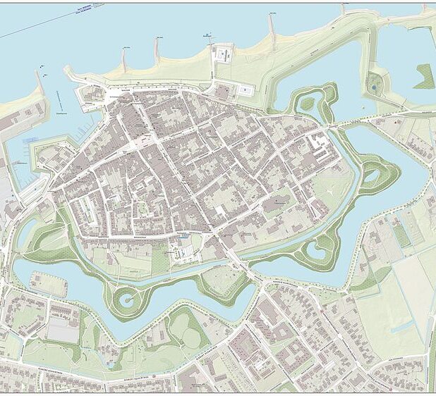 Kaart Zaltbommel