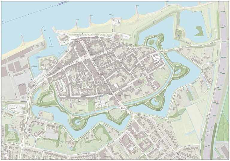 Kaart Zaltbommel