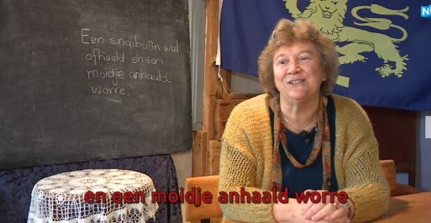 Ina Broekhuizen geeft spoedcursus West-Fries