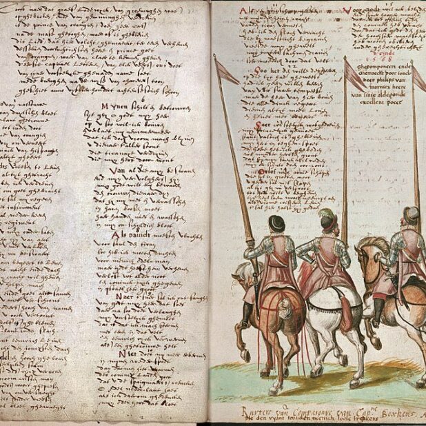 Handschrift met het Wilhelmus uit 1617