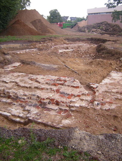 Referentiebeeld eerdere archeologische opgravingen Fort Sint Michiel in Venlo