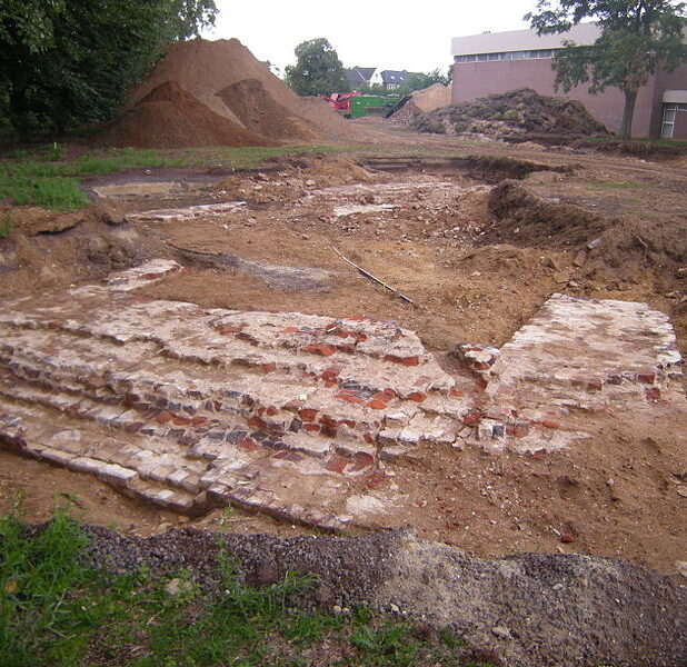 Referentiebeeld eerdere archeologische opgravingen Fort Sint Michiel in Venlo