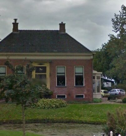 De boerderij aan de Bouwerschapweg in Woltersum