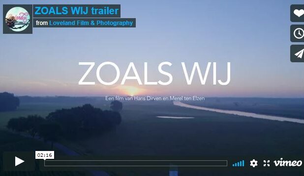 Trailer documentaire 'ZOALS WIJ'