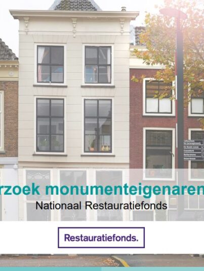 Onderzoek monumenteigenaren 2017