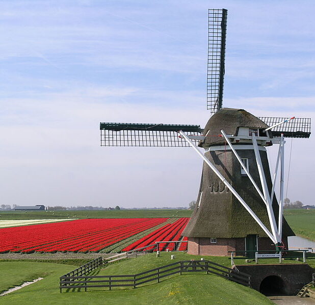 Molen Goliath bij Uithuizermeeden