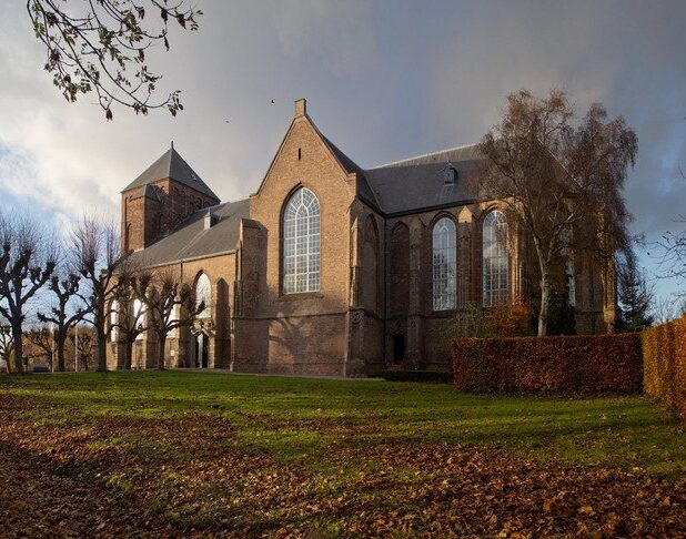 De winnende foto van de Lambertuskerk in Raamsdonk