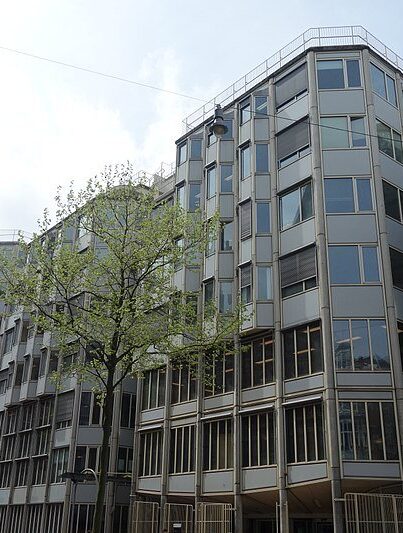P.C. Hoofthuis in Amsterdam, ontworpen door Theo Bosch (1981-1984)