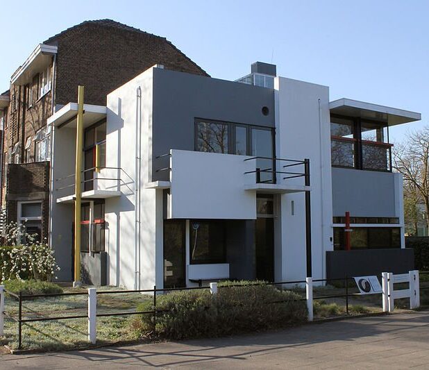 Het Rietveld-Schröderhuis in Utrecht