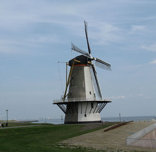 De Oranjemolen in Vlissingen