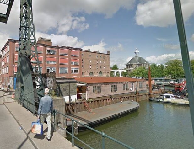 Historische scheepswerf Koning William in Amsterdam