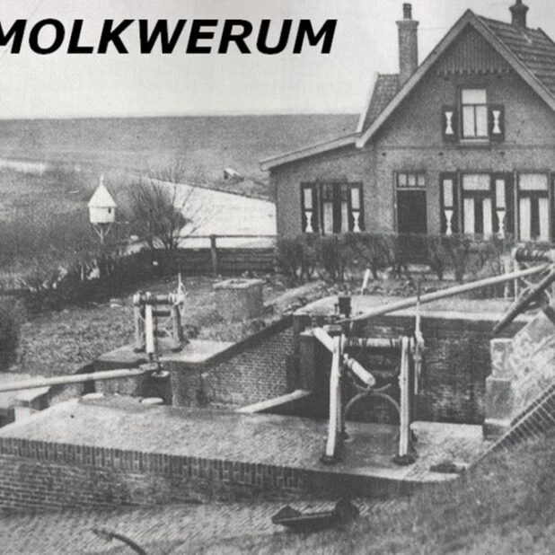 't Sluisje van Molkwar (Molkwerum) rond 1930