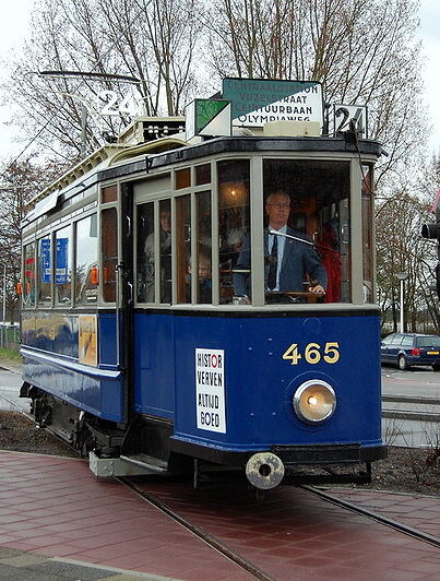 Museumtram in Amsterdam