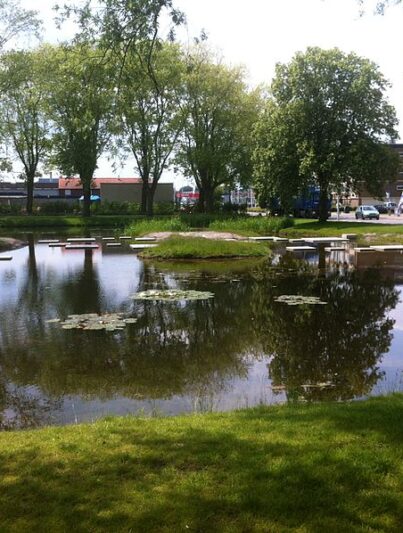 Het Thalenpark in Drachten
