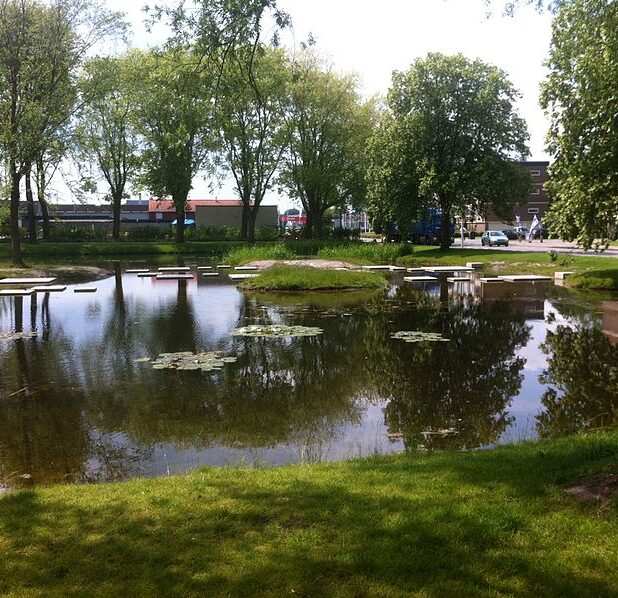 Het Thalenpark in Drachten