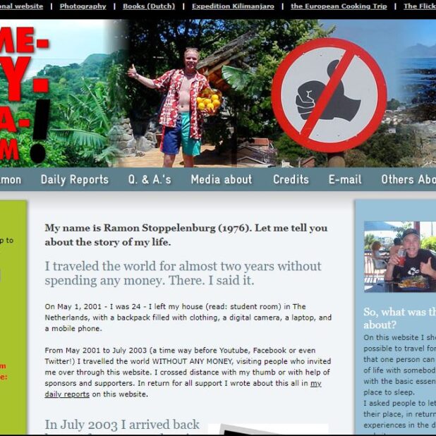 Homepage letmestayforaday.com