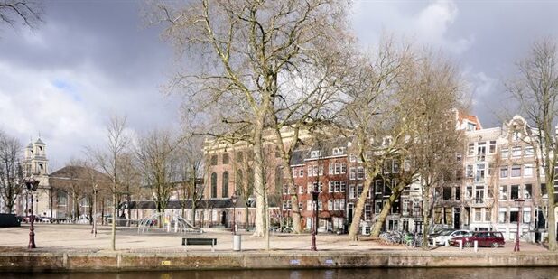 Het J.D. Meijerplein in Amsterdam