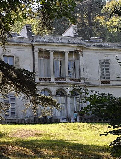 Villa Viardot, aan de oevers van de Seine, ten westen van Parijs