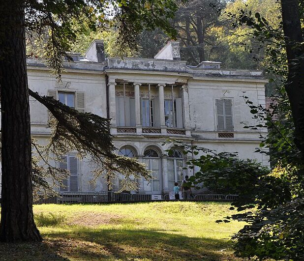 Villa Viardot, aan de oevers van de Seine, ten westen van Parijs