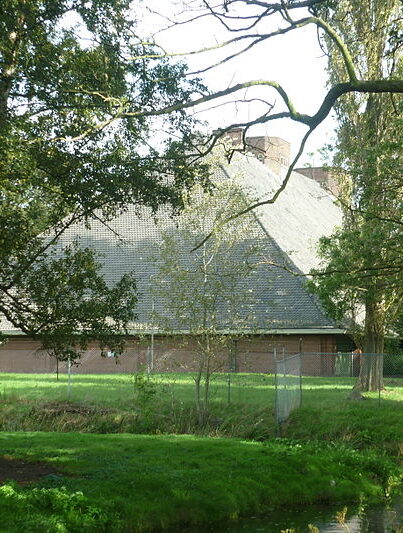 De bunker van Seyss-Inquart, ogenschijnlijk een boerderij, op landgoed Clingendael