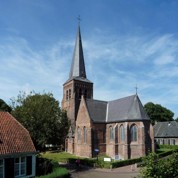 De protestantse kerk in Helvoirt