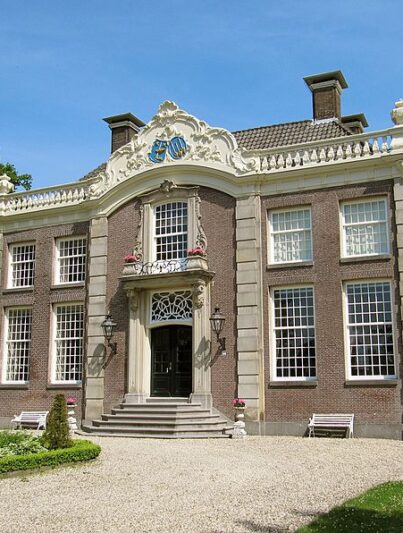 Buitenplaats Vechtvliet langs de rivier de Vecht