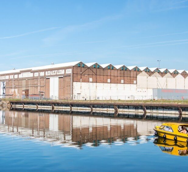 Machinefabriek op de voormalige Scheldewerf