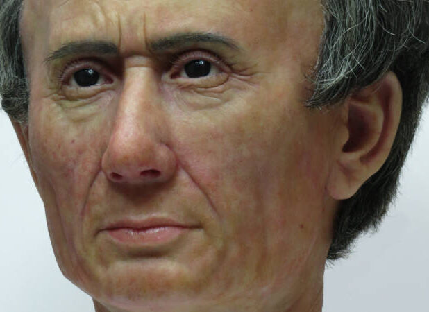 Het beeld van Julius Caesar