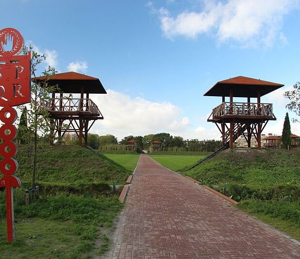 Archeologisch park Matilo in Leiden