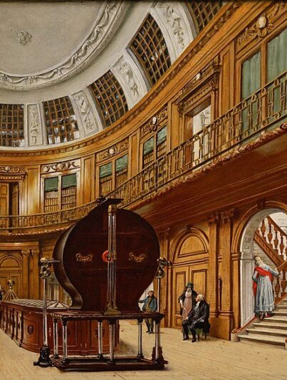 Wybrand Hendriks, De Ovale Zaal van Teylers, circa 1800-1820
