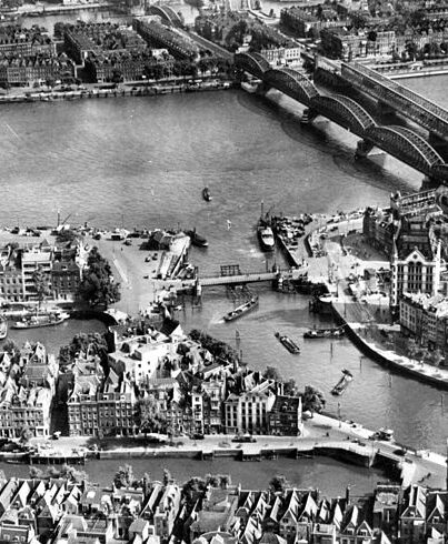 Oude Haven en Maasbruggen in Rotterdam