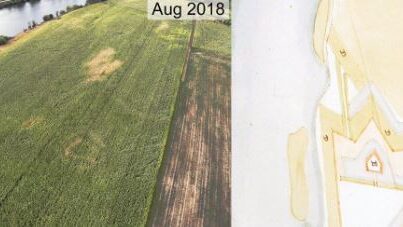 Sporen van het Spaanse Fort Navagne bij Eijsden