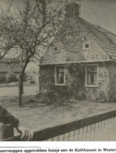 Het Toerhûske in Westergeest in 1984
