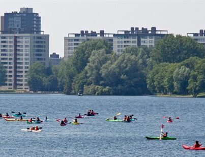 De Sloterplas in Amsterdam