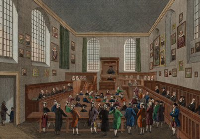 De Agnietenkapel aan de Oudezijds Voorburgwal in Amsterdam