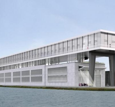 Koolhaas' ontwerp voor de oude munitiefabriek